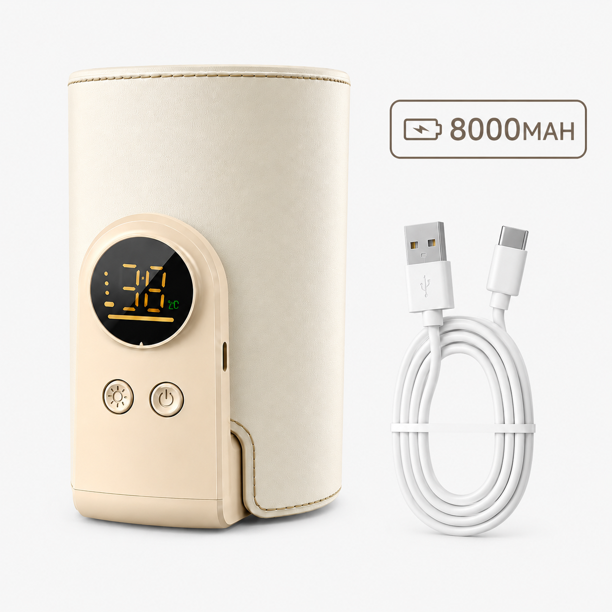 MomEase™ WarmNest Portable Bottle Warmer