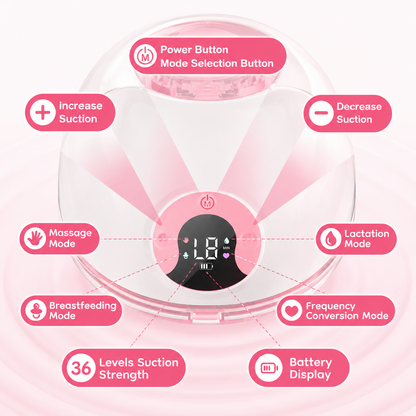 MomEase™ FlowNest Wearable Breast Pump