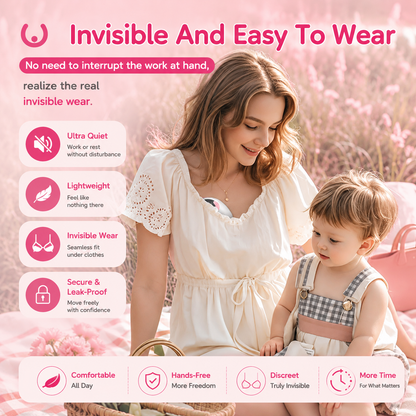 MomEase™ FlowNest Wearable Breast Pump