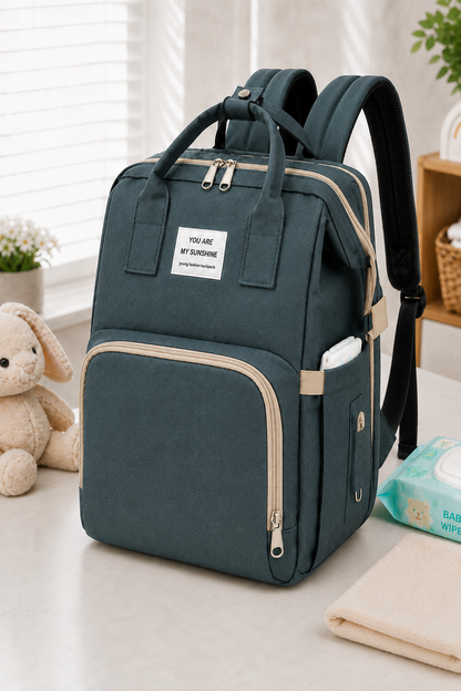 MomEase™ TravelCrib Diaper Backpack